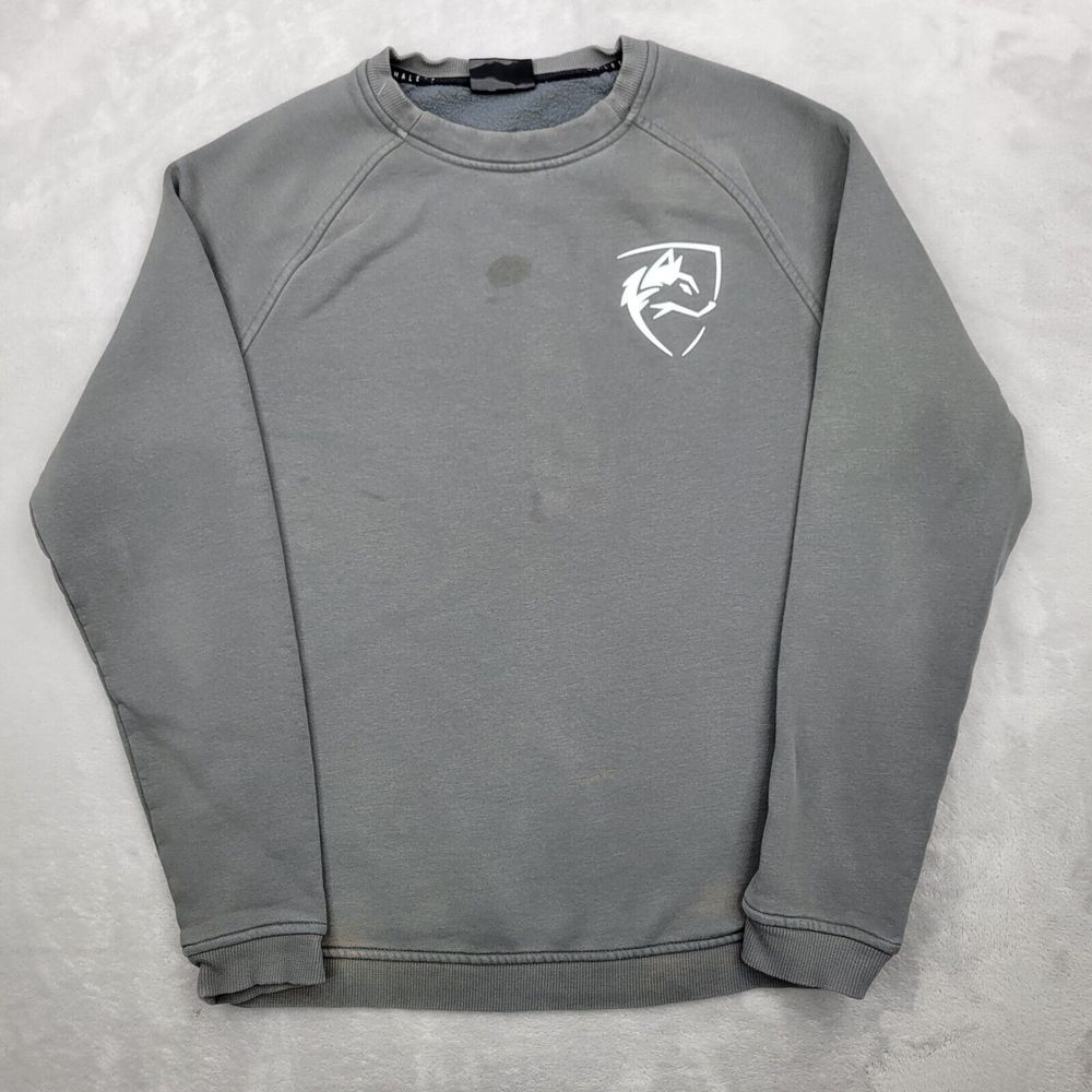 Alphalete Shirt Mens Small‎ Sweater Sweatshirt Performance Basic Training Adult*